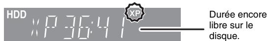 PANASONIC DMR-EH55 - Appuyez sur [REC MODE] pourCHOIsir le mode d'enregistrement (XP,SP,LP ou EP). - 1