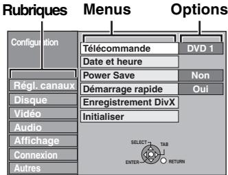 PANASONIC DMR-EH55 - Proédures communes - 1