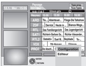 PANASONIC DMR-EH55 - Changement des réglages - 1