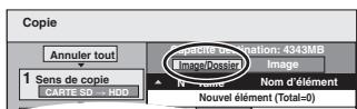 PANASONIC DMR-EH55 - Copie avec utilisation de la liste de copie - 3