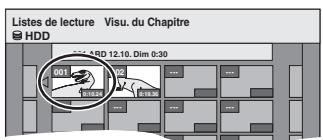 PANASONIC DMR-EH55 - Montage et lecture de listes de lecture/chapitres - 3