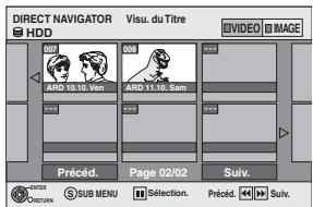 PANASONIC DMR-EH55 - Appuyez sur [DIRECT NAVIGATOR]. - 1