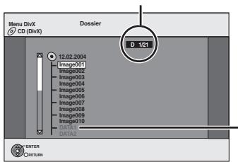 PANASONIC DMR-EH55 - Utilisation de l'écran arborescent pour trouver un dossier - 1