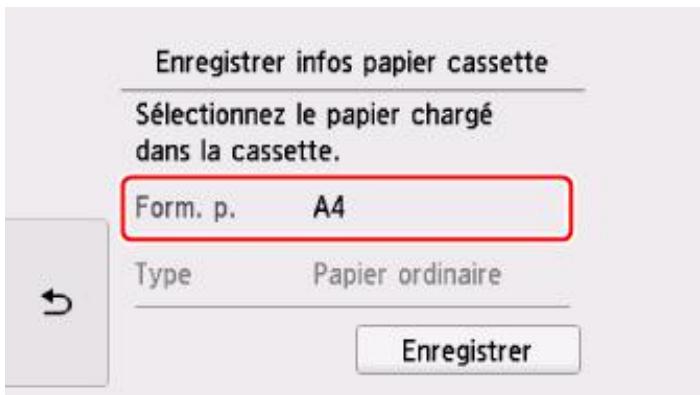 CANON TS8053 - Vous doivent préparer : une feuille de papier ordinaire de format A4 ou Lettre - 1
