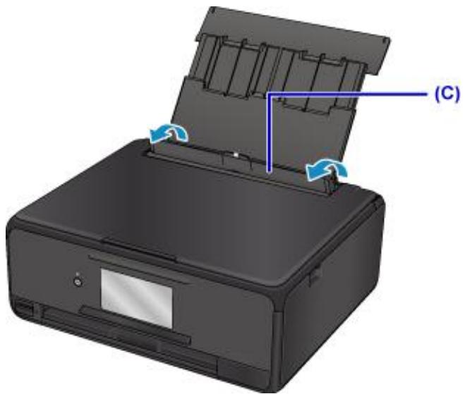 CANON TS8053 - Chargez le papier. - 2