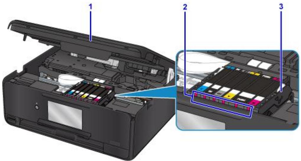 CANON TS8053 - Vue de l'intérieur - 1