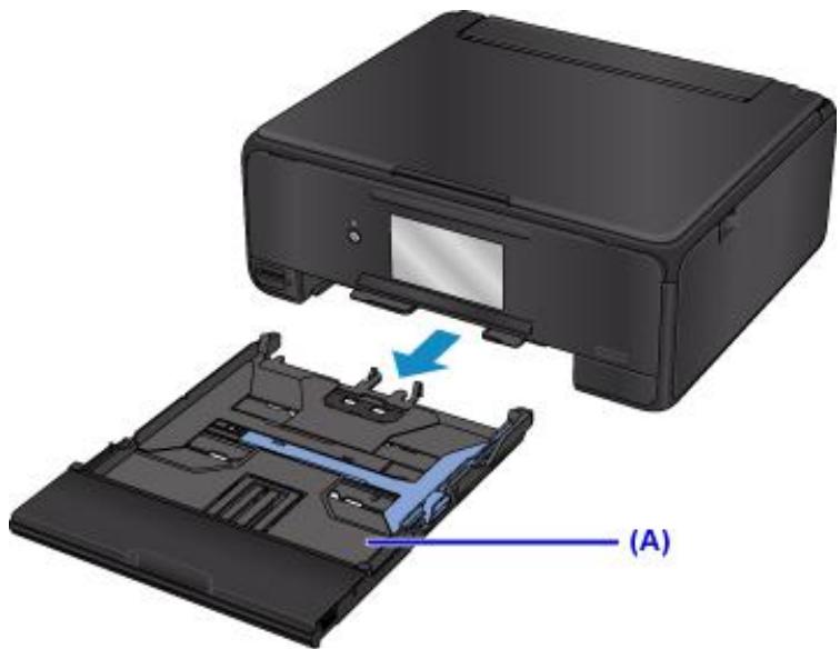 CANON TS8053 - Retirez la cassette (A) de l'imprimante. - 1