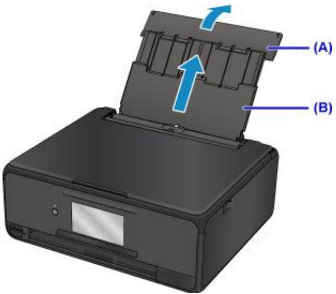 CANON TS8053 - Chargez le papier. - 1
