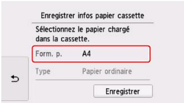 CANON TS8053 - Vous doivent préparer : une feuille de papier ordinaire de format A4 ou Lettre - 1