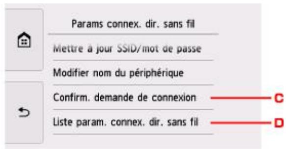 CANON TS8053 - Sélectionnez un paramètre. - 2