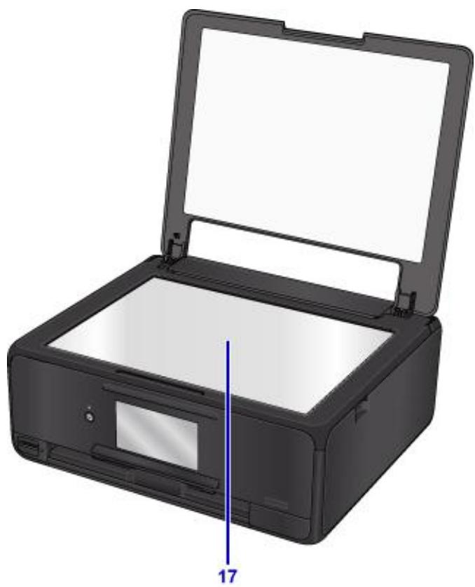 CANON TS8053 - guide bac disque - 1