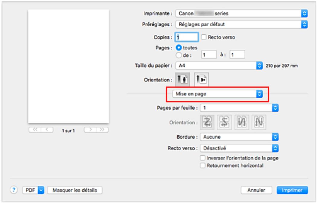 CANON TS8053 - Impression mise en page - 2