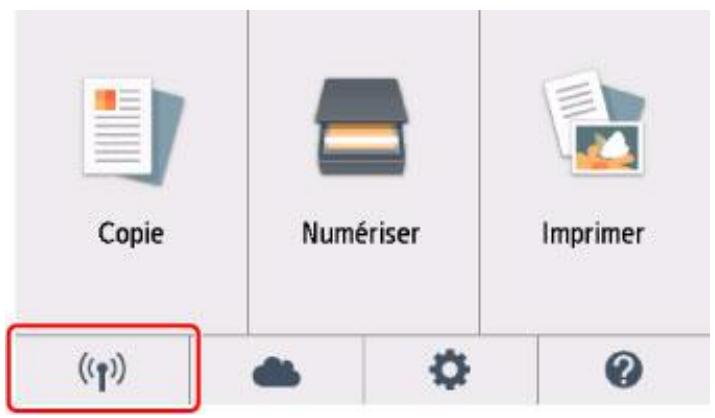 CANON TS8053 - L'imprimante est-elle connectee au routeur sans fil ? - 1