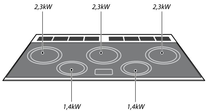 FALCON ELAS110EIBL/-EU NOIR - Fiche technique - 1