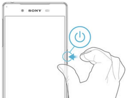 SONY Z5 - Pour allumer l'appareil - 1
