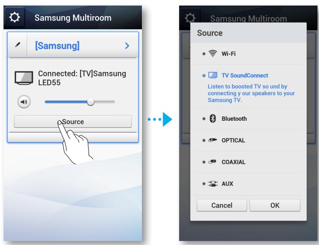 SAMSUNG WAM270 - Déconnexion de TV soundconnect - 1