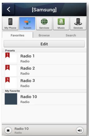 SAMSUNG WAM270 - Régler presets - 7
