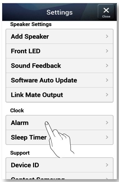 SAMSUNG WAM270 - Alarme - 1