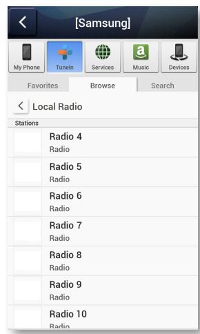SAMSUNG WAM270 - Régler presets - 5