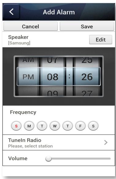 SAMSUNG WAM270 - Alarme - 5