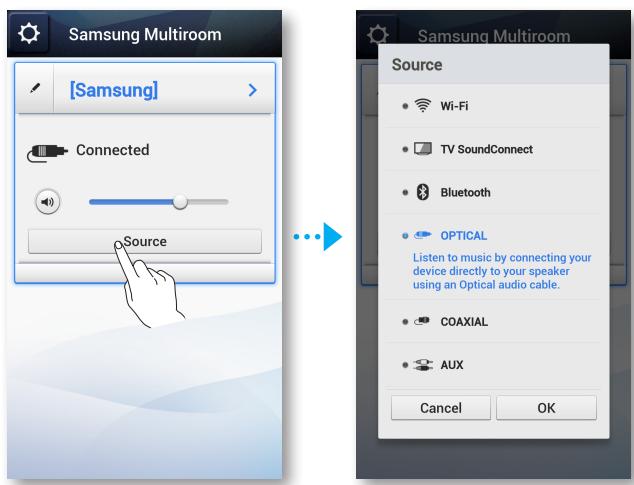 SAMSUNG WAM270 - Déconnexion d'un périphérique externe - 1
