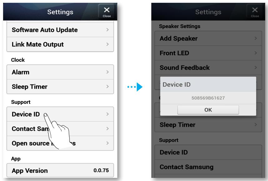 SAMSUNG WAM270 - Identifiant du périphérique - 1