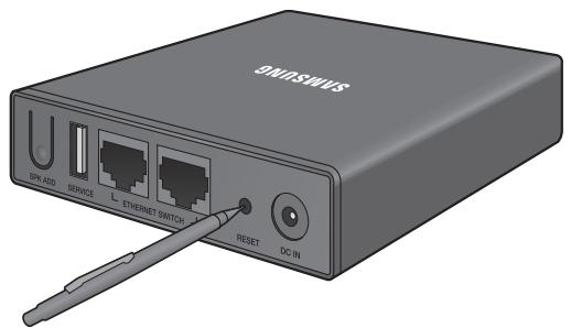 SAMSUNG WAM270 - Réinitialiser le HUB (non inclus) - 1