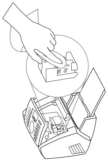 PHILIPS FAX J ET 325 - Nettoyer et aligner la cartouche - 2