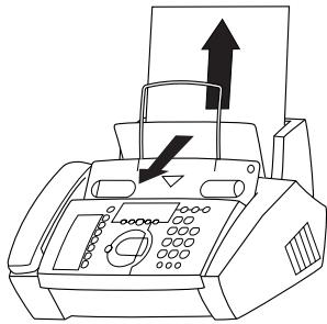PHILIPS FAX J ET 325 - Retirer le papier - 1