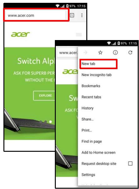 ACER Z6 WHITE / GOLD - Remarque - 1