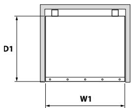 ELECTROLUX KBW5XB - Positionnoment - 2