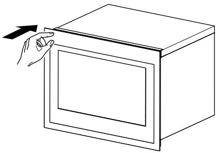 ELECTROLUX KBW5XB - Ouverture de la porte - 1