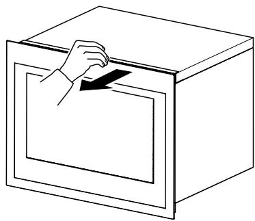 ELECTROLUX KBW5XB - Ouverture de la porte - 2