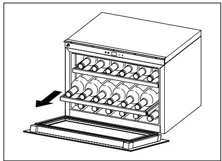 ELECTROLUX KBW5XB - Étagères pour le vin - 1