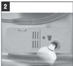 DAEWOO DDW-M1321 - Quand remetre du produit de rinceage ? - 3