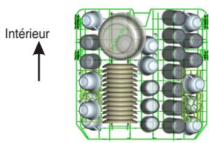 DAEWOO DDW-M1321 - Remplir le panier supérieur - 1