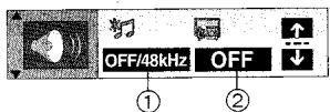PANASONIC SC-HT850 - Menu audio - 1