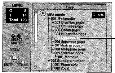 PANASONIC SC-HT850 - Recherche d'un titre de piste - 2