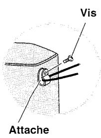 PANASONIC SC-HT850 - Pour prévenir la chute des enceintes (Enceintes avant et surround) - 3