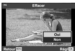 OLYMPUS TG-6 - Effacer des images pendant la lecture - 2