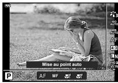 OLYMPUS TG-6 - Sélection d'un mode de mise au point (Mode AF) - 1