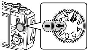 OLYMPUS TG-6 - Réglages adaptés aux scènes sous l'eau (mode - 1