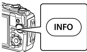 OLYMPUS TG-6 - Commutation de l'affichage des informations - 1