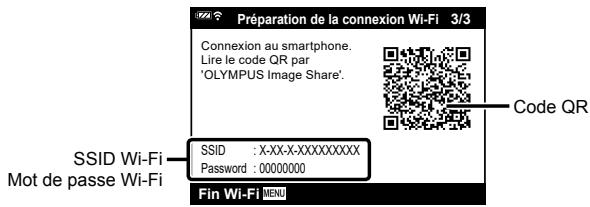 OLYMPUS TG-6 - Réglage des paramètres pour la connexion à un smartphone - 1