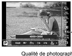 OLYMPUS TG-6 - Sélection de la qualité d'image (Qualité de photographie) - 1