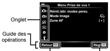 OLYMPUS TG-6 - Fonctions qui ne peuvent pas etre selectionnées dans les menus - 2