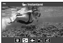 OLYMPUS TG-6 - Réglages adaptés aux scènes sous l'eau (mode - 2