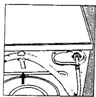 ARISTON ALDS 105 SNELLA BL - Raccordement du tuyau devidange - 2