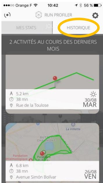 DIGITSOLE RUN PROFil 42 43 44 - L'histoire des activités - 1
