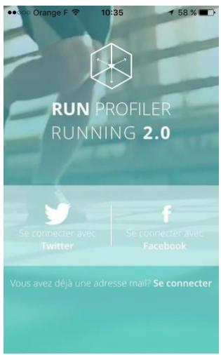 DIGITSOLE RUN PROFil 42 43 44 - Créer un compte - 1